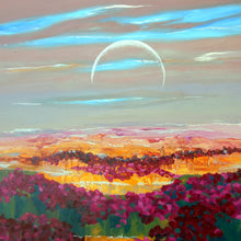 "Atardecer" by Beatriz Zucaro, Oil on Canvas
