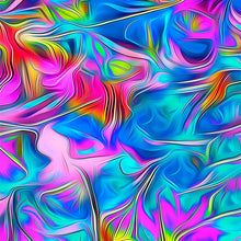 "Butterflies – Abstract 2” by Americo, Digital Painting/ Giclée on Canvas