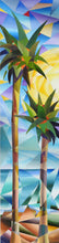 "Fractal Palms" by Al Esquerra, Acrylic on Canvas