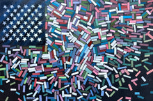 "Liberty & Justice" by Al Esquerra, Mixed Media