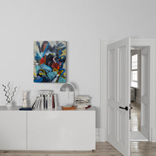 "MTV I" by Angelov, Mixed Media on Canvas