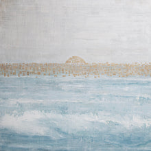 "Hopeful Sunrise" by Christy Linton, Mixed Media on Canvas