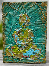 "Meditation Series" by Myla Gonzales, Mixed Media on Canvas