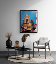 "Willie" by H. Craig Jackson, Acrylic on Hard Paper