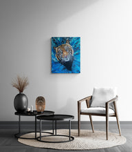 "Tiger" by Pouneh Asli, Acrylic on Canvas