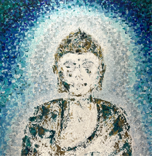“Be Still” by Myla Gonzales, Acrylic on Canvas