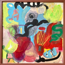 "Cozumel Dreaming" by Charlotte Forbes, Mixed Media on Canvas