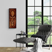 "Harmonium" by H. Craig Jackson, Acrylic on Bamboo