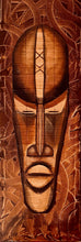 "Harmonium" by H. Craig Jackson, Acrylic on Bamboo
