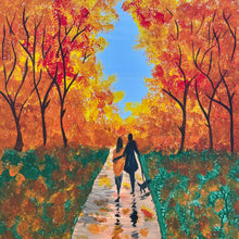 "Walking Toward Bright Future " by Catherine Benita, Giclée on Canvas