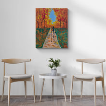 "Walking Toward Bright Future " by Catherine Benita, Giclée on Canvas