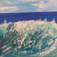 "Last Splashes" by Catherine Benita, Giclée on Canvas
