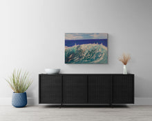 "Last Splashes" by Catherine Benita, Giclée on Canvas