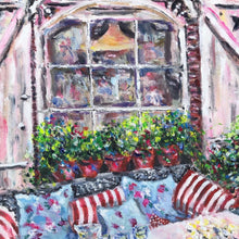 "A Cozy Corner" by Charissa Smith, Oil on Canvas
