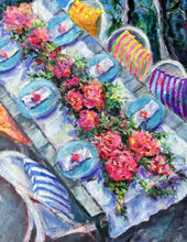 "Garden Party" by Charissa Smith, Acrylic on Canvas