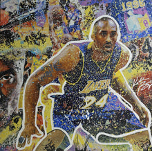 "Collage" by Jay Nadeau, Glass Mosaic Art of Kobe Bryant