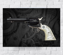 "Colt 45" by Leslie L. Bird, Photograph on Metal Glossy