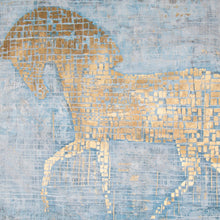 "Gilded" by Christy Linton, Mixed Media on Canvas