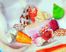 "Favorite Seashells" by Suzanne Willis, 140LB Cold Press D Arches Watercolor Paper
