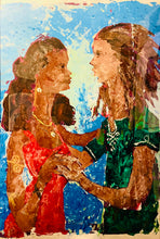 "The Dance" by H. Craig Jackson, Acrylic on Hard Paper