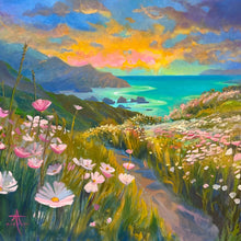 "Golden Hour" by Tarman, Oil on Wood Panel