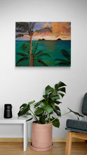 "Moku Sunrise" by Moira Lumpkin, Acrylic on Canvas