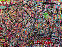 "Love is Not Lost" by Heather Payne, Mixed Media on Canvas
