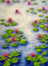 "Romantic Lilium" by Charissa Smith, Oil on Canvas