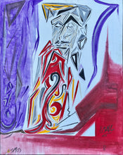 "The Dragon" by Cosmos, Acrylic on Canvas Panel
