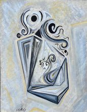 "Musical" by Cosmos, Acrylic on Canvas Panel