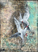 "Struggle for Life" by Rokhsareh Shojaedin, Acrylic on Canvas