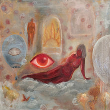 “Day Dreaming" by Catherine Erazo, Mixed Media on Canvas