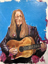"Willie" by H. Craig Jackson, Acrylic on Hard Paper