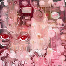 “Seeing Pink" by Catherine Erazo, Oil on Canvas