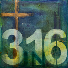"The Gift Series" by Alice Tomlinson, Mixed Media on Canvas