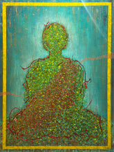 "Live in the Now" by Myla Gonzales, Mixed Media on Canvas