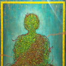"Live in the Now" by Myla Gonzales, Mixed Media on Canvas