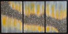 "Crystal Precipice" by Summer Qureshi, Mixed Media on Canvas