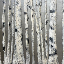"Winter" by Stacey Kosins, Mixed Media on Canvas