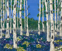 "Summer" by Stacey Kosins, Mixed Media on Canvas