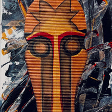 "Visionary" by H. Craig Jackson, Acrylic on Bamboo
