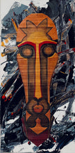 "Visionary" by H. Craig Jackson, Acrylic on Bamboo