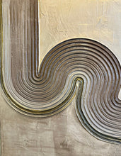 "Winding Path" by Stacey Kosins, Mixed Media on Canvas