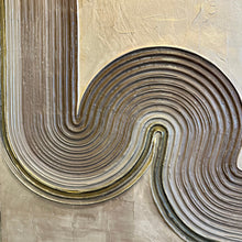 "Winding Path" by Stacey Kosins, Mixed Media on Canvas