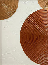 "Circles of my Mind" Diptych by Stacey Kosins, Mixed Media on Canvas