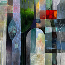 "The Homes" by Andranik Shahjanyan, Oil on Canvas