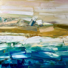 "Chasing Freedom" by May Attar, Oils on Canvas