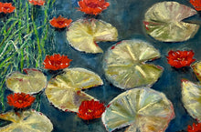 "Lilium and Vermilion" by Charissa Smith, Oil on Canvas