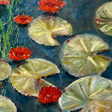 "Lilium and Vermilion" by Charissa Smith, Oil on Canvas