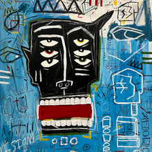 "V I S I O N" by Jack Muschog, Mixed Media on Canvas